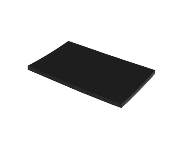 Gummispachtel "Blacky", 80 x 50mm